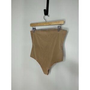 Honeylove SuperPower Thong Women's 1X Nude‎ Beige Sand Shapewear Gusset